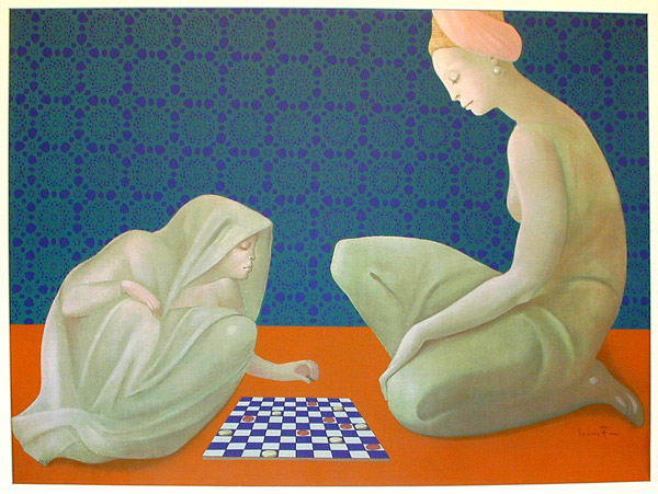 Sultanes et Magiciennes. Jeux de Dames.