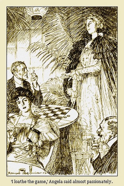 «I loathe the game», — Angela said almost passionately.